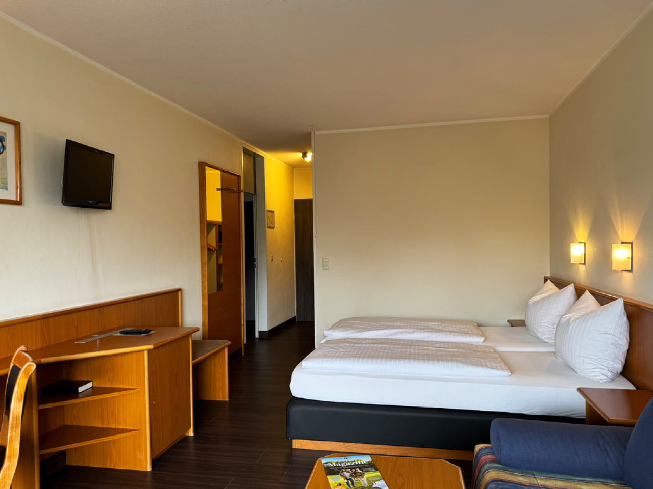 Standard-Doppelzimmer mit Balkon