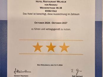 Premio Wein & Schlemmer-Reise Diez an der Lahn 7 HP+