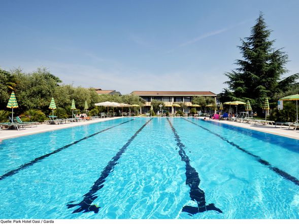 6 Tage im Park Hotel Oasi in Garda mit HP