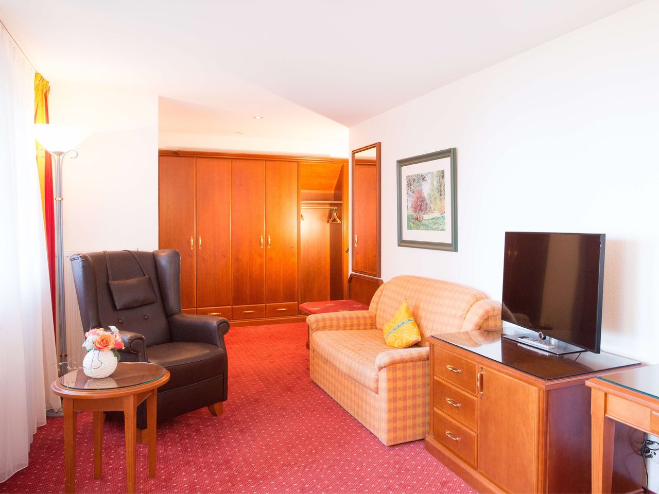 Juniorsuite mit Balkon zur Seeseite