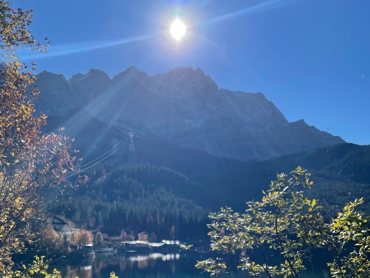 Urlaubswoche in den Alpen mit Restaurantbesuch