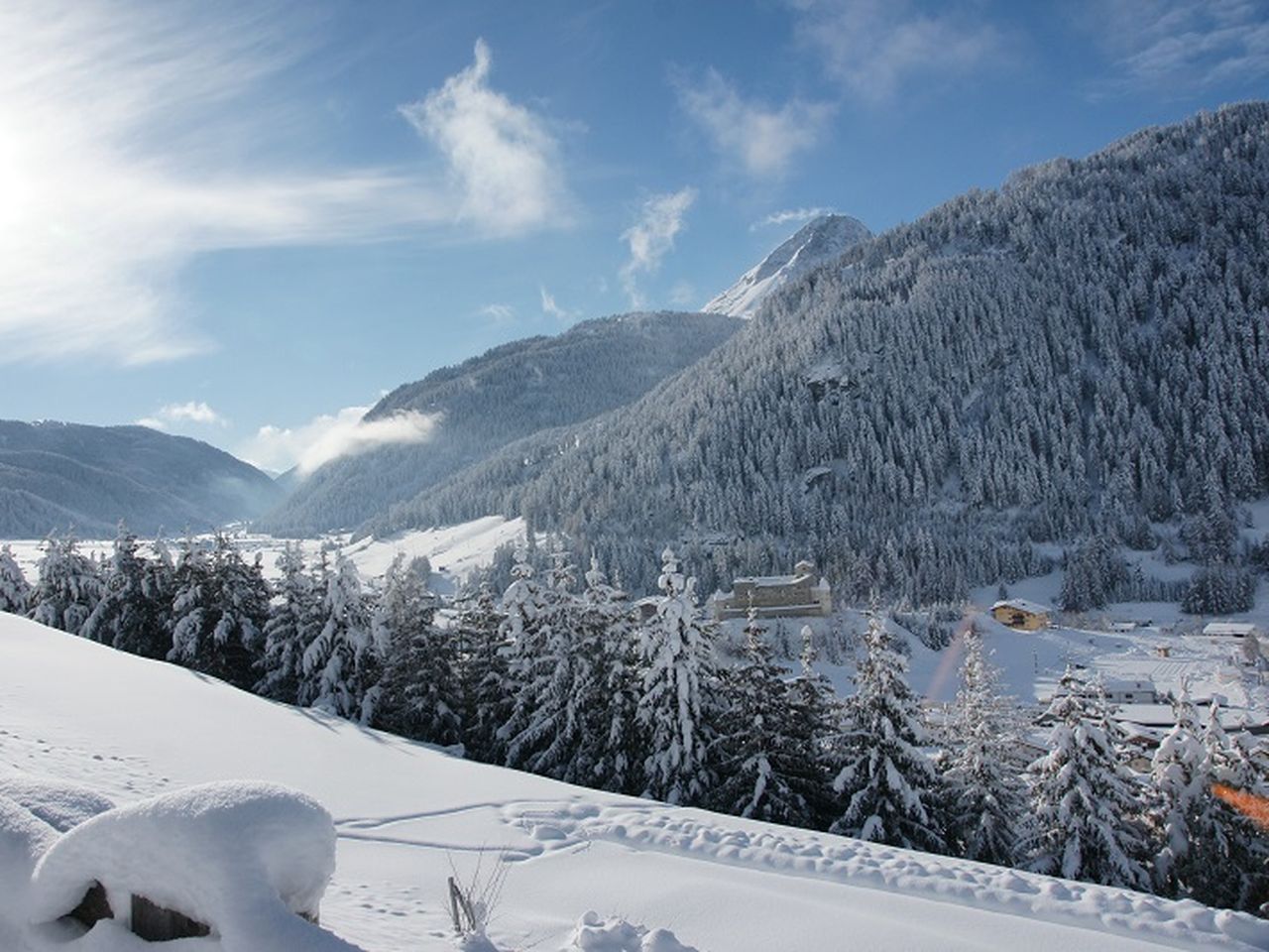 8 Tage Winter-Urlaub zwischen  majestätischen Bergen