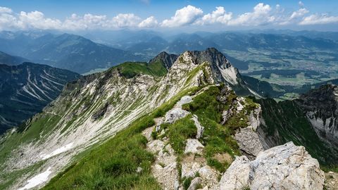 Nebelhorn in Oberstdorf Allgäu 