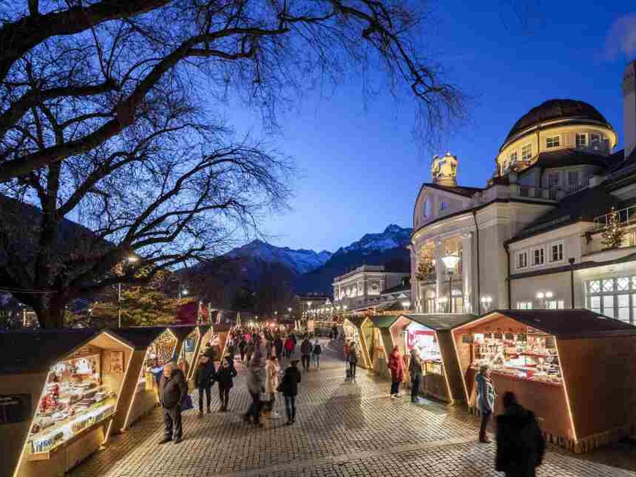 Weihnachtszauber mit Halbpension in Meran erleben