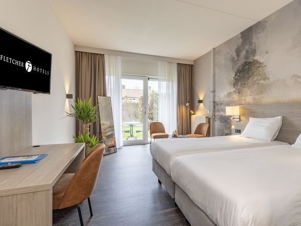 Komfort-Doppelzimmer mit Terrasse
