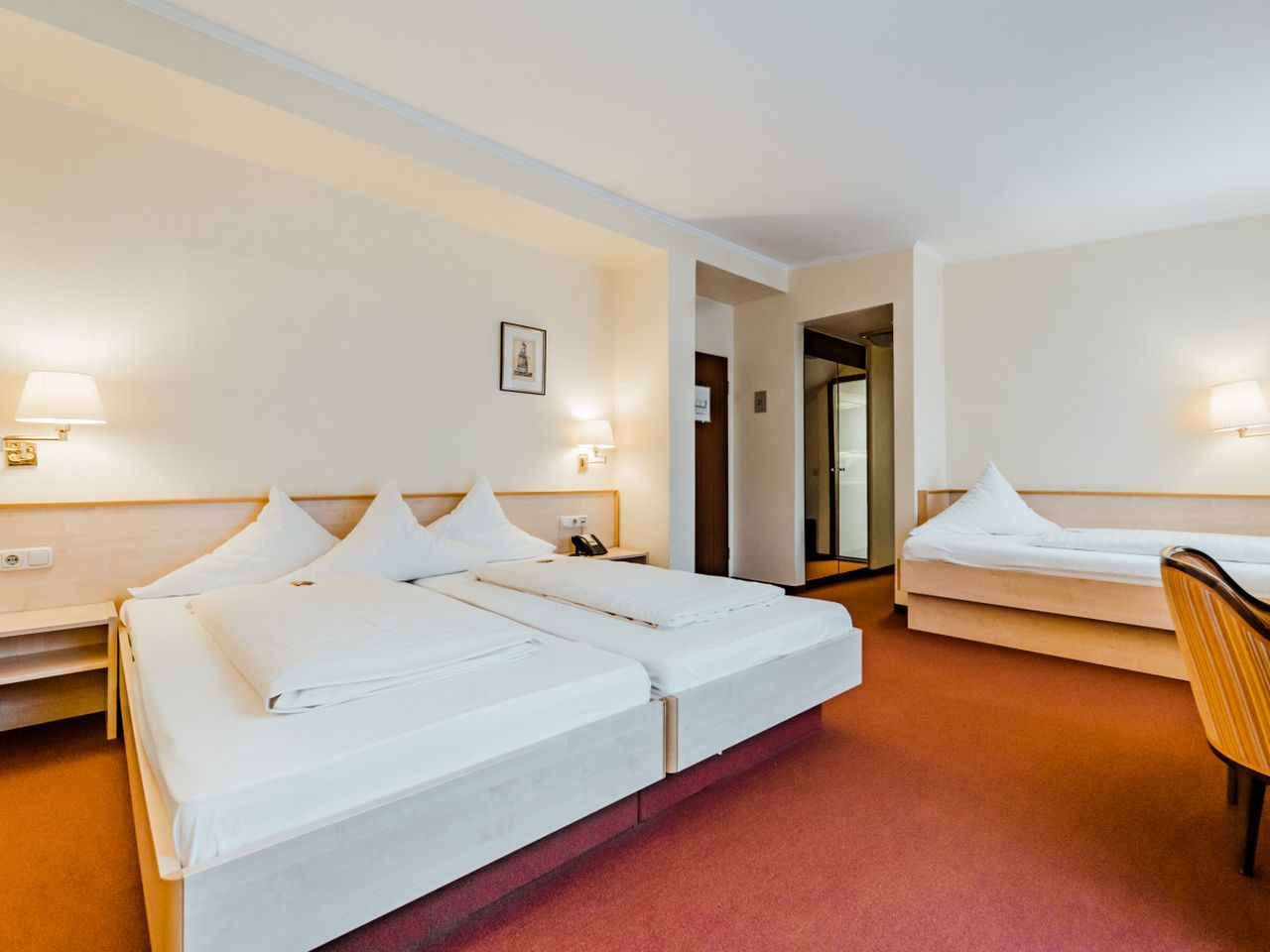 Dreibettzimmer