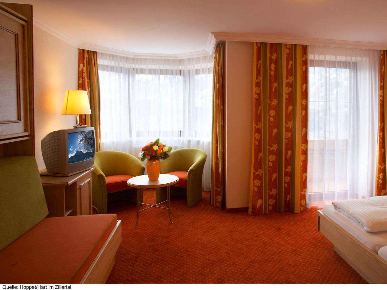 Familienzimmer mit Balkon
