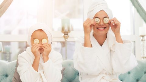 Mutter Tochter Wellness Wochenende
