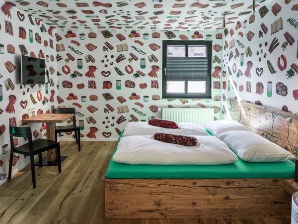 Nichts für Veganer: Franken BRATWURSTgenuss classic in Georgensgmünd Halbpension