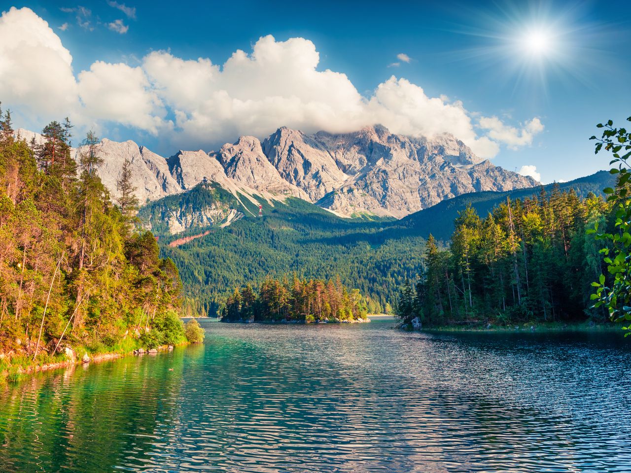 6 Tage Urlaub mit Blick auf die Zugspitze
