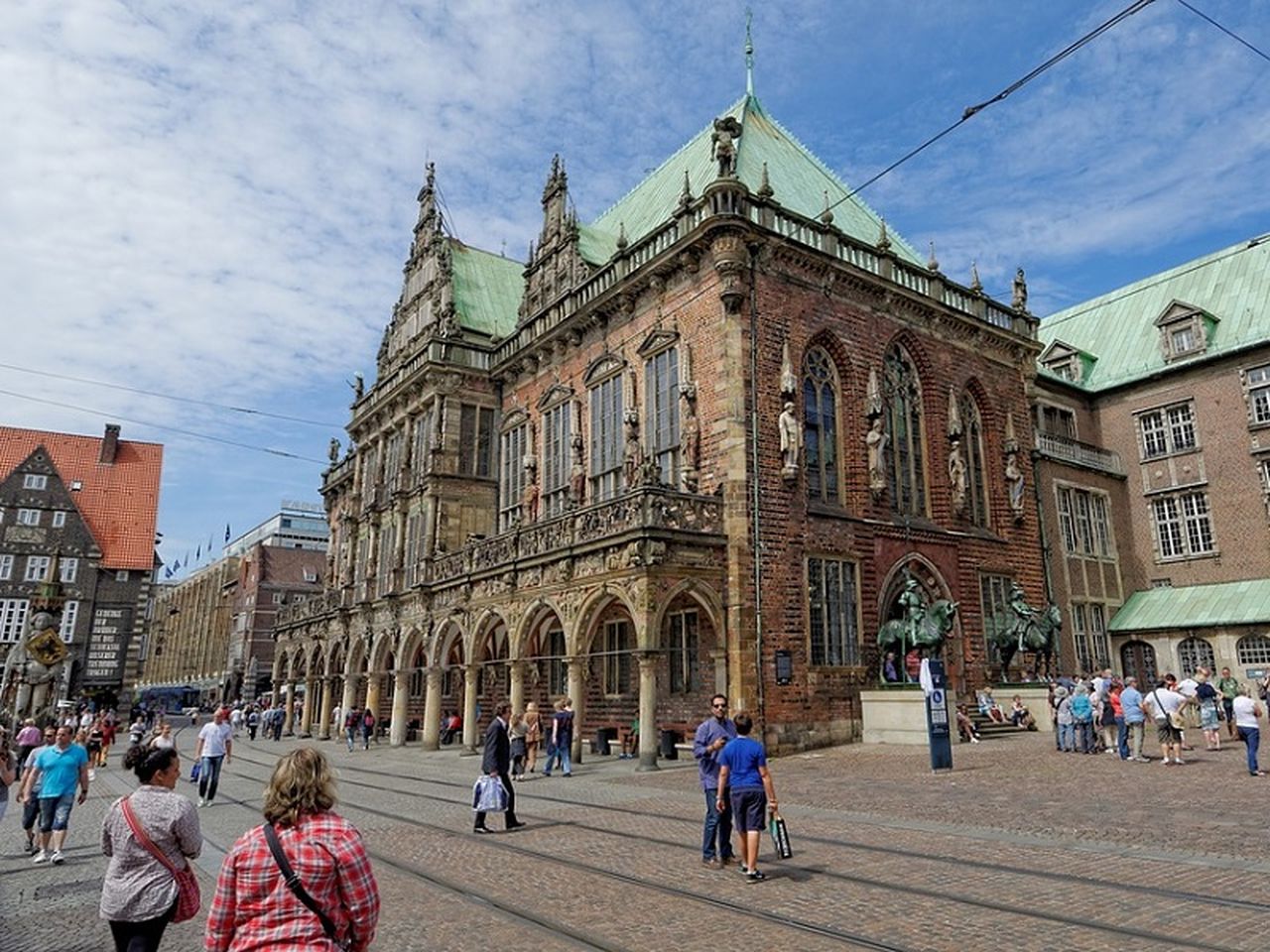 Sommerliche Hansestadt Bremen