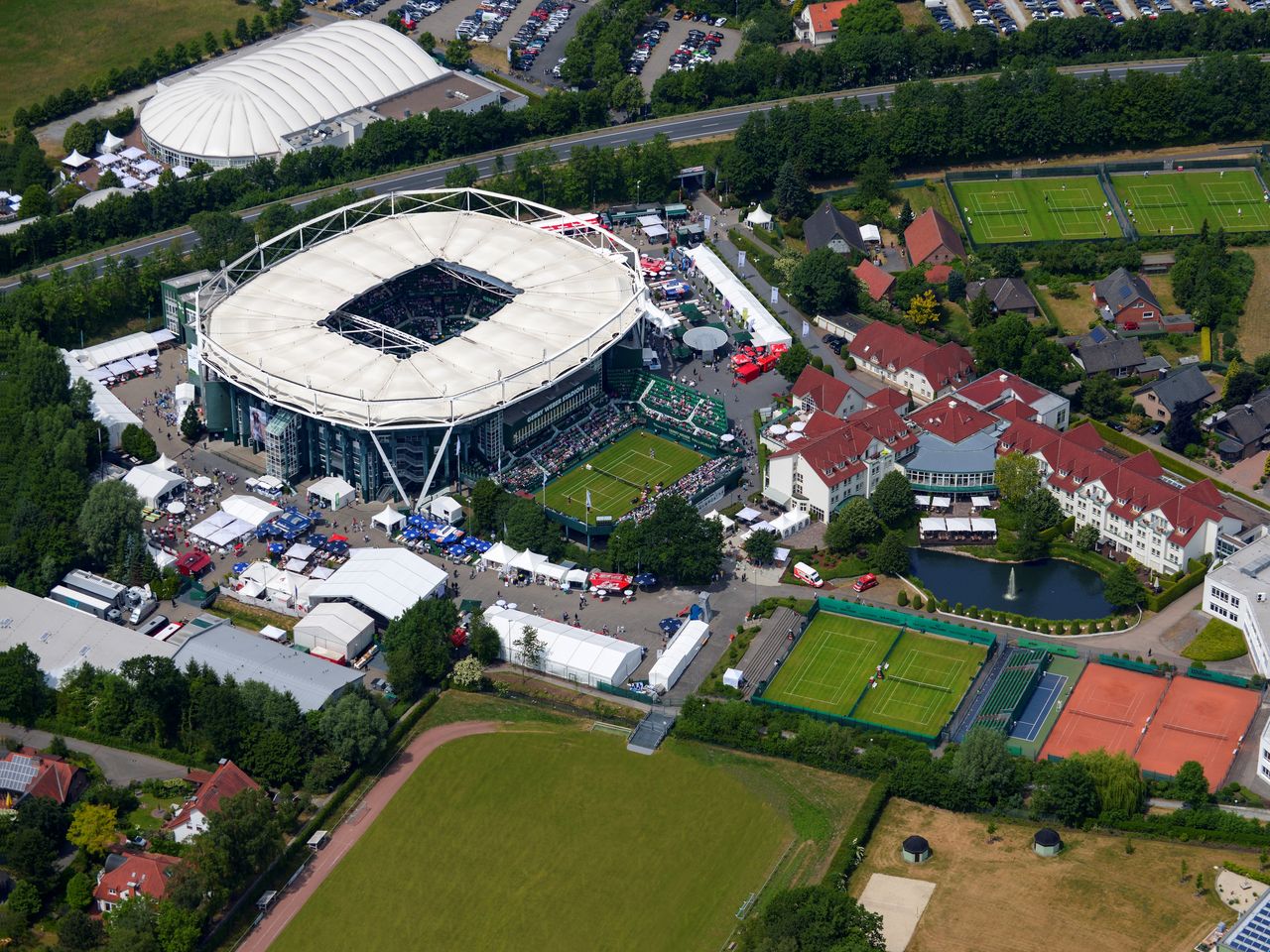 Wie die Profis spielen: Tennis in Halle/Westfalen