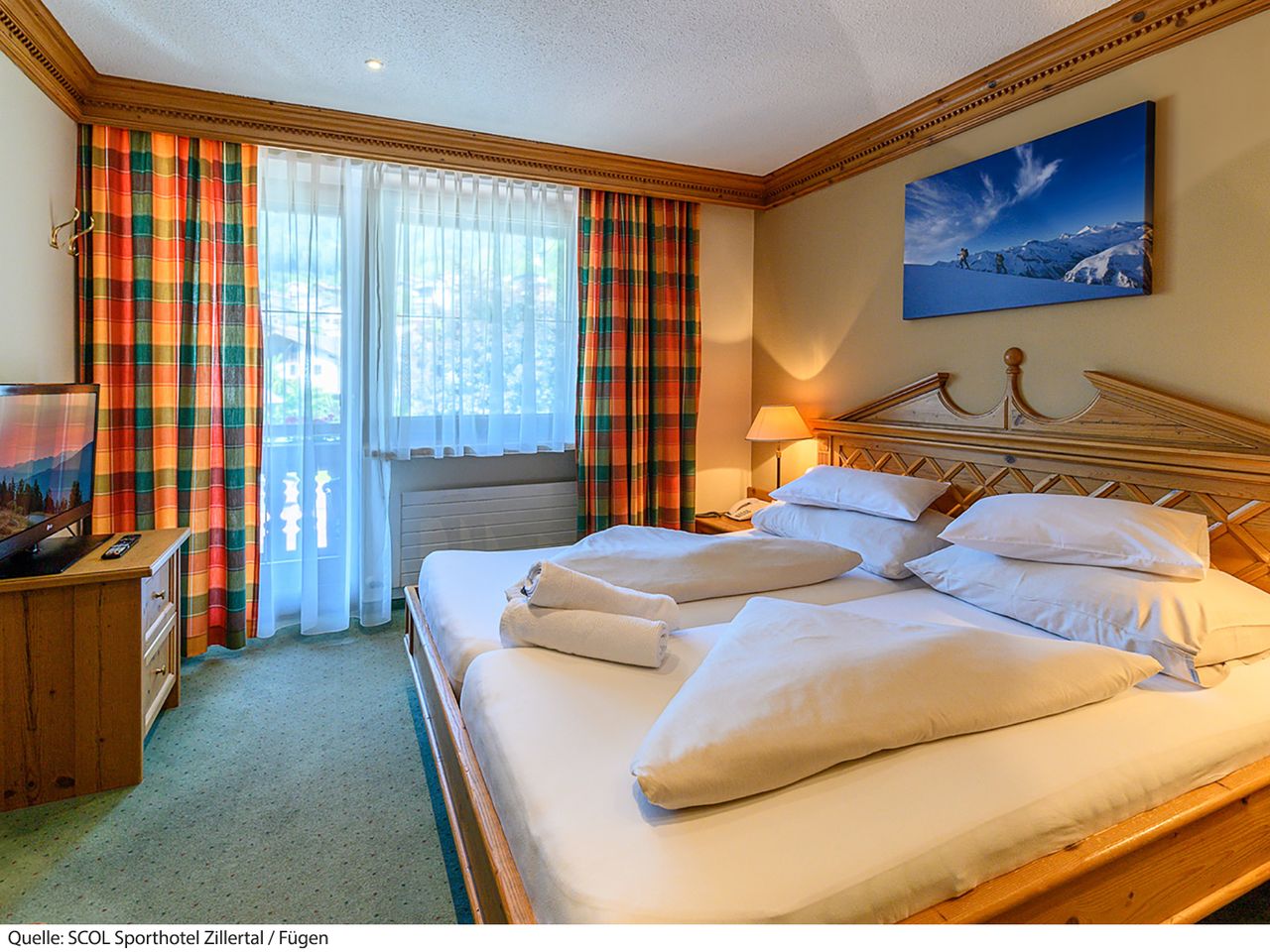 Doppelzimmer mit Balkon