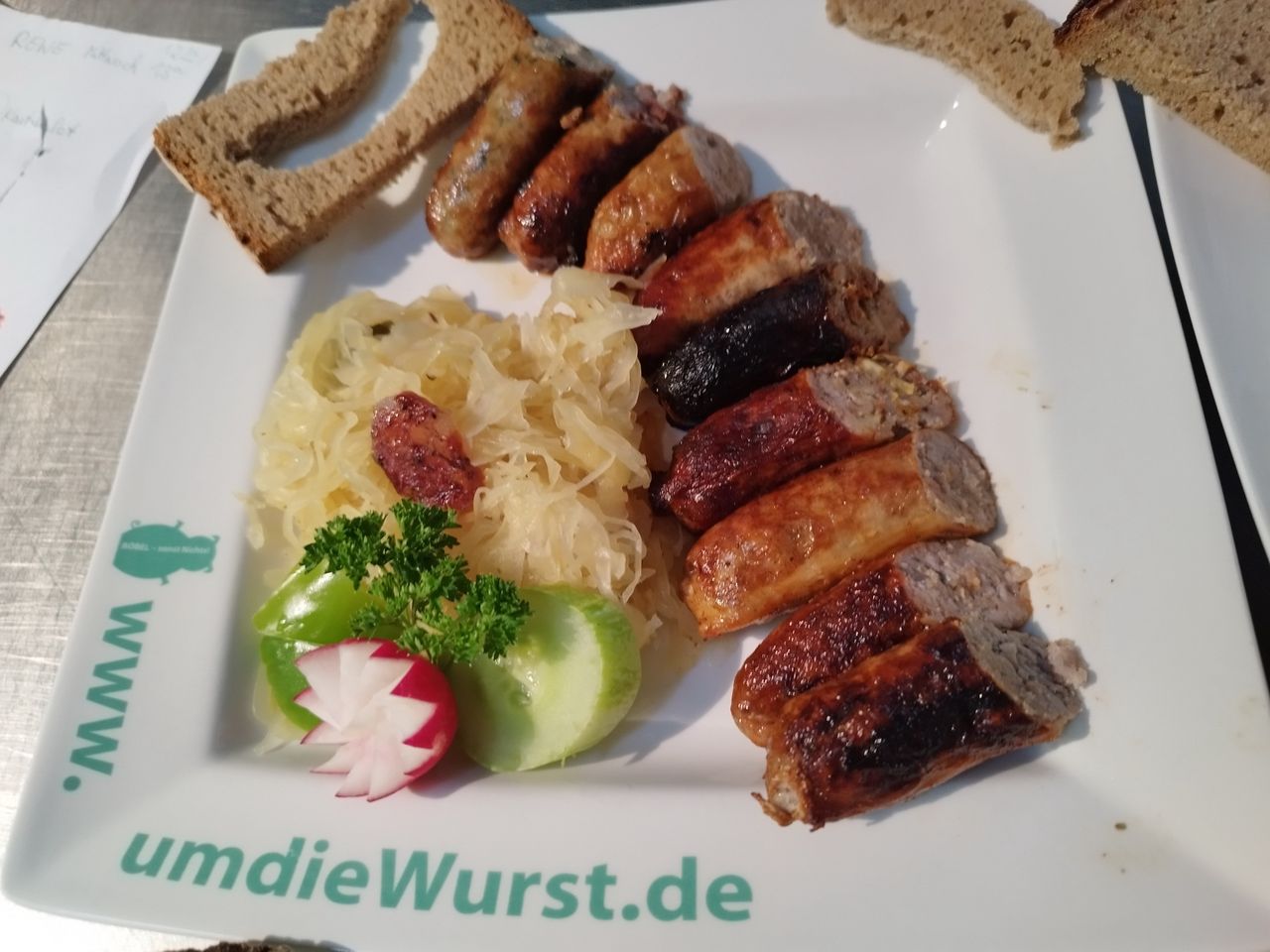 Nichts für Veganer: Franken BRATWURSTgenuss classic