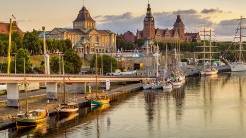 Hafen von Stettin