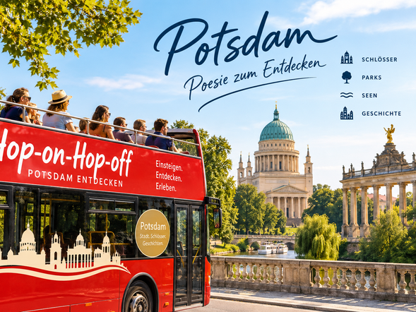 NEUERÖFFNUNG: Poesie zum Entdecken in Potsdam - 3 Tage