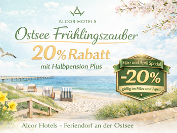 Ostsee-Zauber – 20% Rabatt mit Halbpension Plus