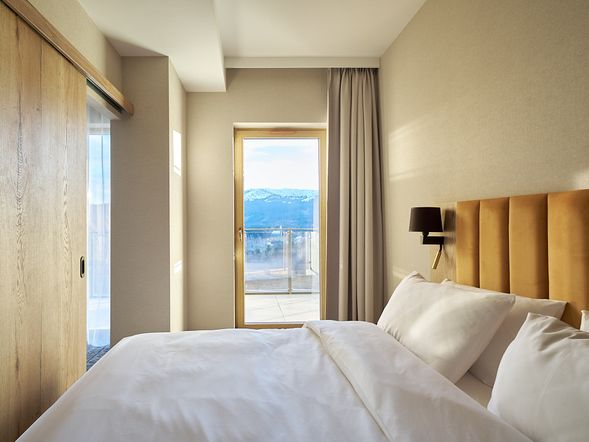 Lux-Apartment mit Bergblick | im Hauptgebäude des Resorts