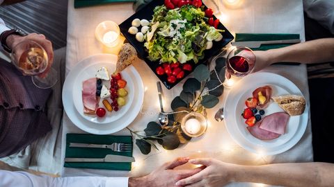 Dinner am Abend