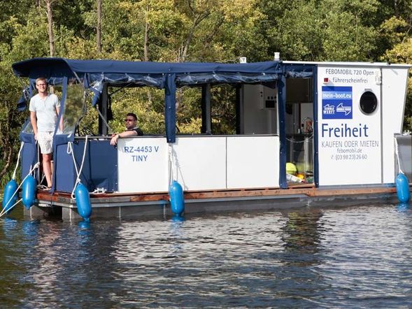 Hausboot Febomobil 720 Open