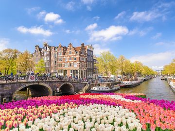 Blick auf Amsterdam