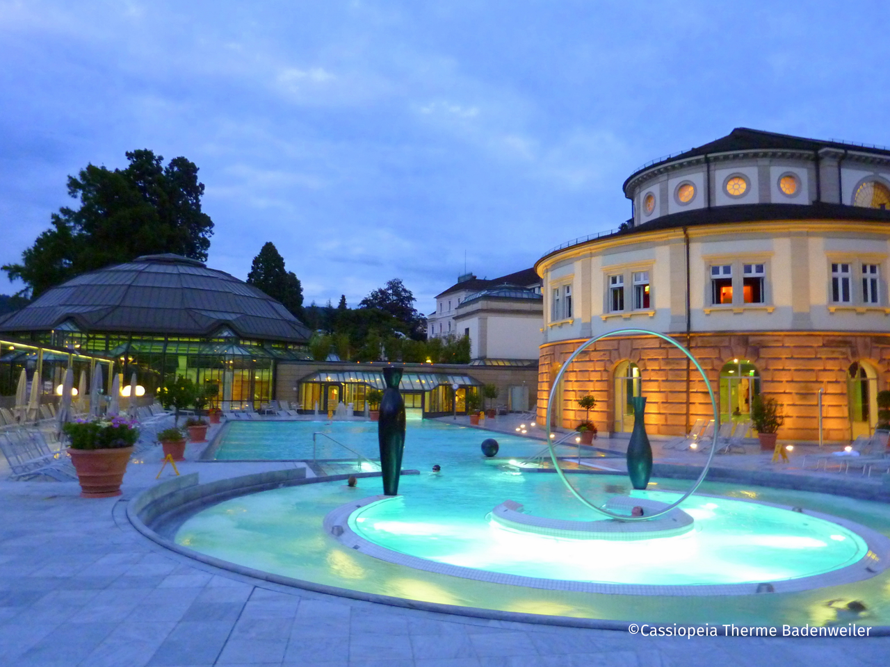 Cassiopeia Therme Badenweiler mit Hotel