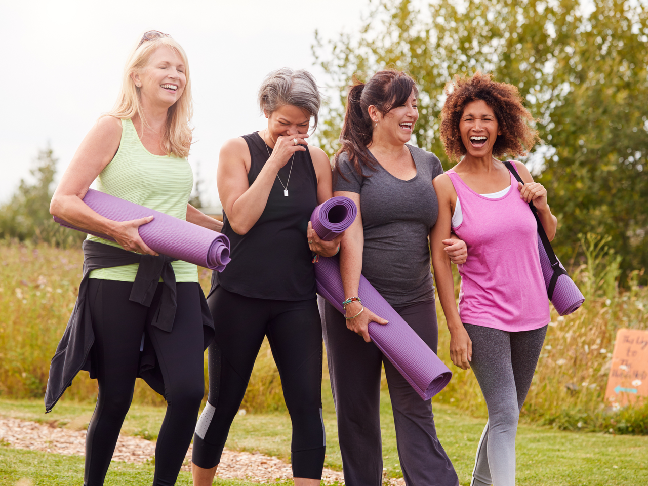 Yoga für Freundinnen